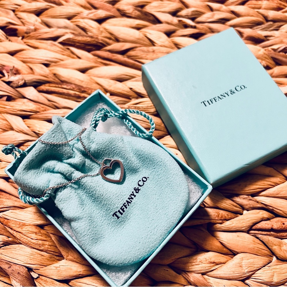 Tiffany Love Open Heart Necklace